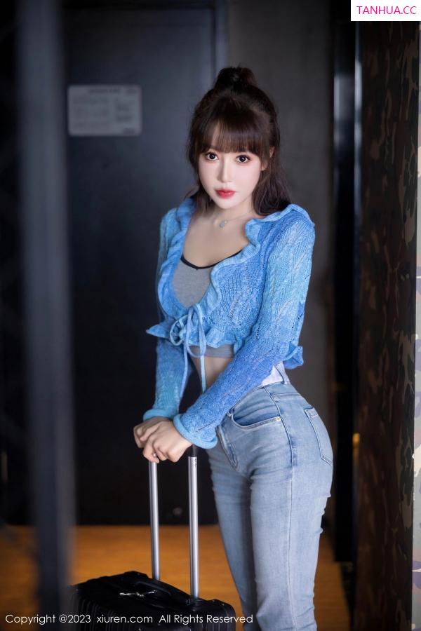   [XiuRen]高清写真图 2023.10.20 No.7540 白笑笑 牛仔裤美腿第5张图片
